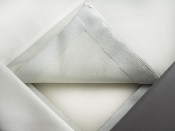 Rektangulärt vit bollhav 80x80x30 cm (valfri bollfärg) - Bild 4