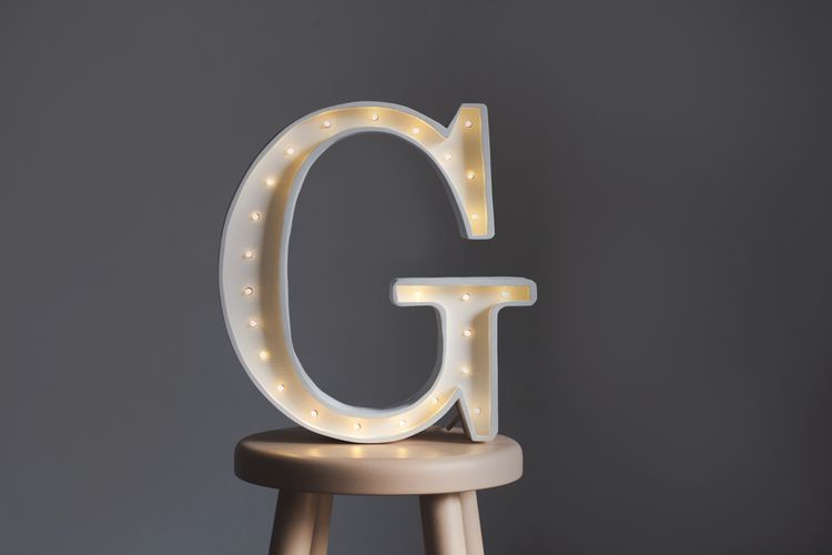 Little Lights, Nattlampa till barnrummet, Bokstav G - Bild 3