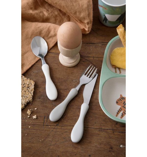 Sebra, bestick, moonlight beige