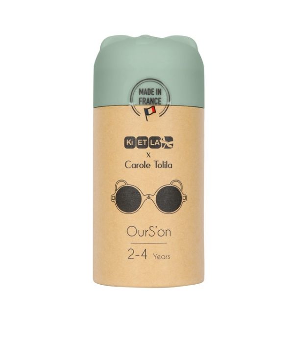 Kietla, solglasögon för barn, Ours`on, Almond Green
