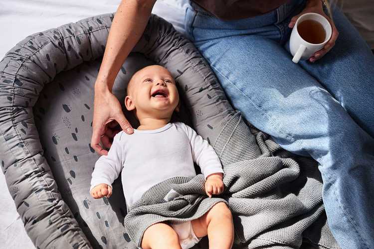 Jollein, babynest spot storm grey - Bild 6