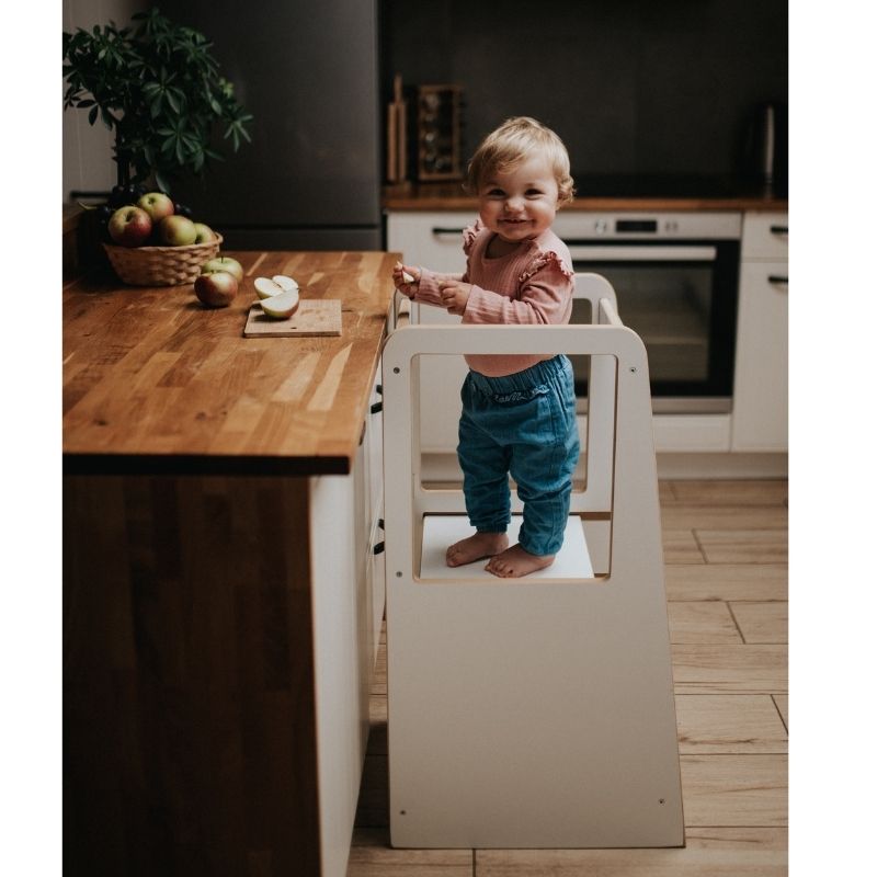 Babylove, Hjälpa till pall, vit - Bild 2