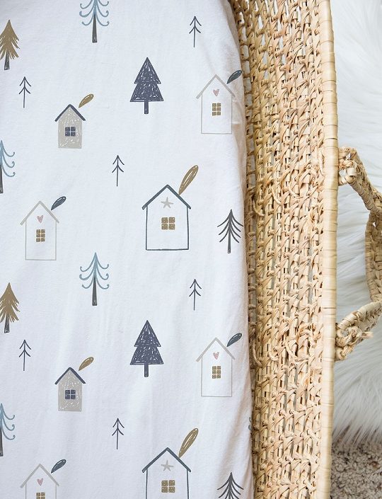 Dra-på-lakan till vagn/vagga, Home sweet home