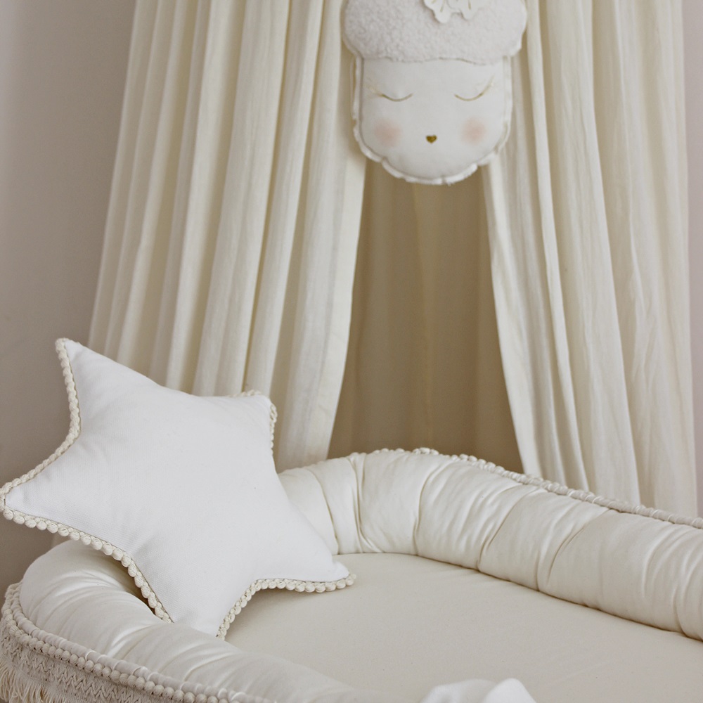 Cotton & Sweets, boho babynest i bomull - Bild 2