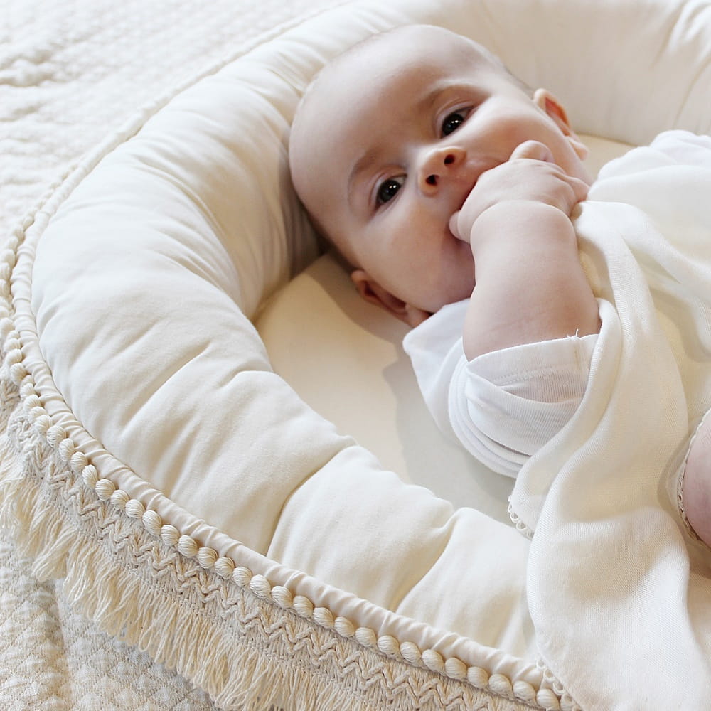Cotton & Sweets, boho babynest i bomull - Bild 6