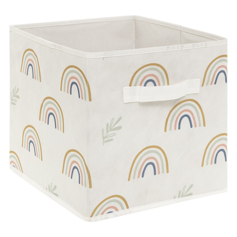Förvaringskorg Rainbow green, 2-pack - Bild 3