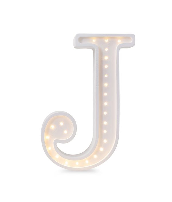 Little Lights, Nattlampa till barnrummet, Bokstav J