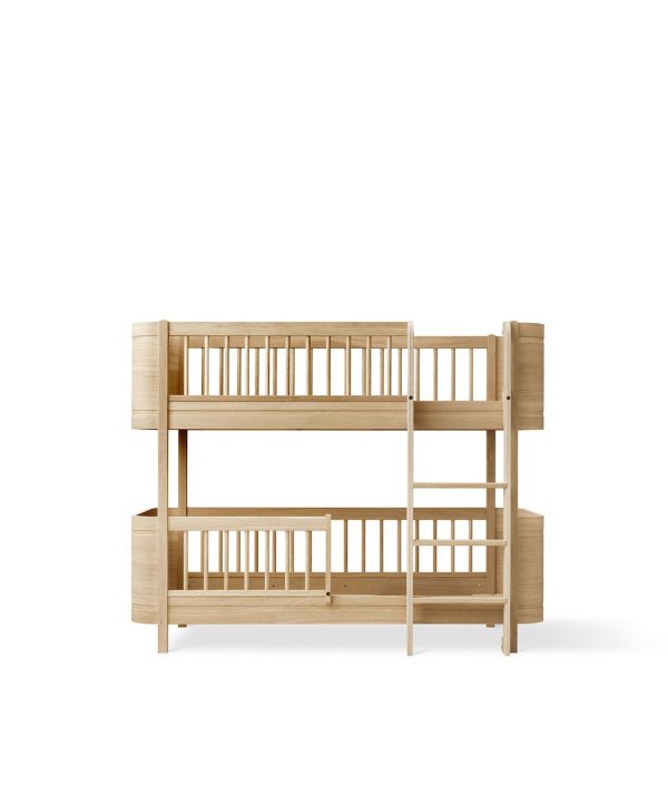 Oliver Furniture, våningssäng Mini+, ek