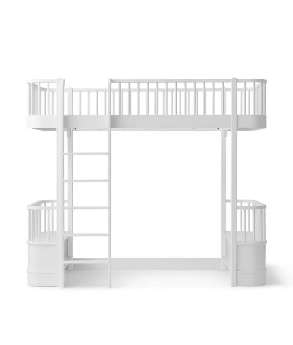 Oliver Furniture, loftsäng Original, vit