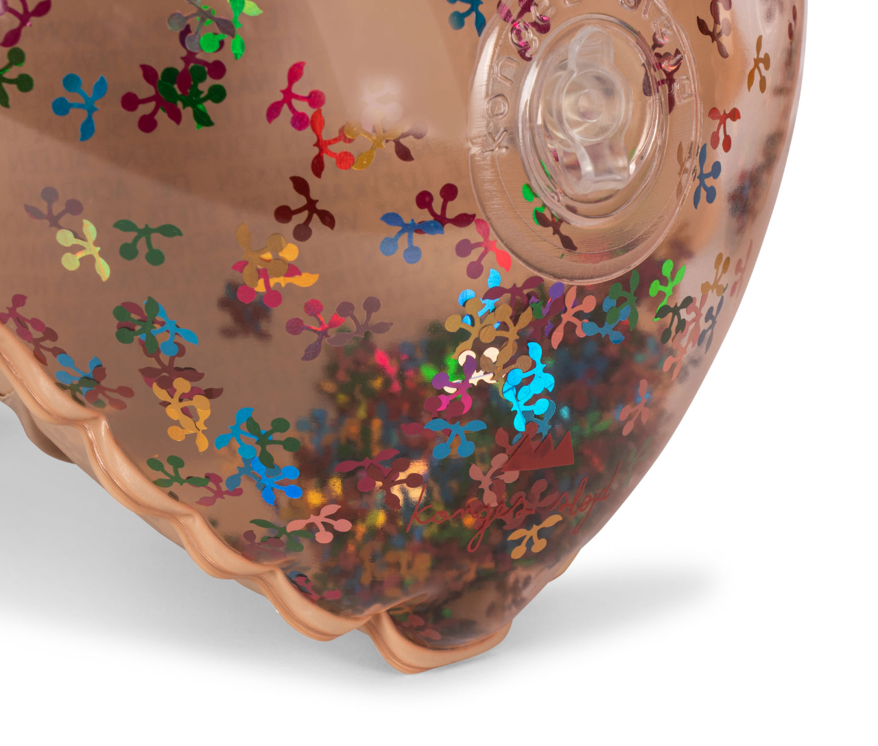 Konges Sløjd, Badring junior, multi cherry blush transparent - Bild 2